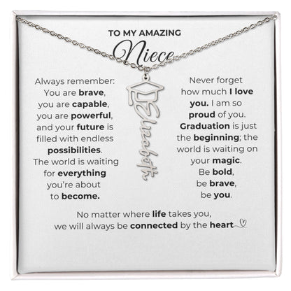 Personalized Niece Graduation Gift-So Proud of You