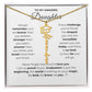 Personalized Daughter Graduation Gift-So Proud of You