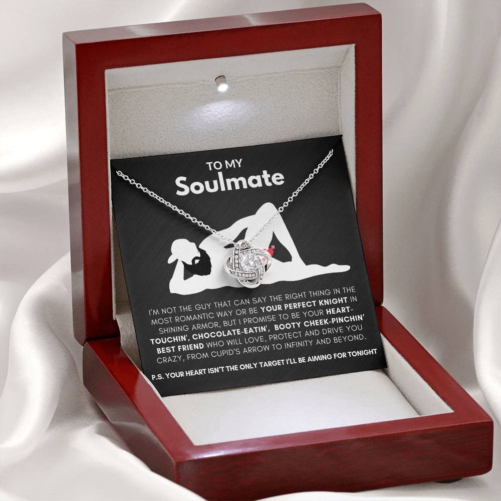 To My Soulmate-"My Promise To You" V Day Love Knot