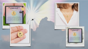 
                
                    Load and play video in Gallery viewer, 66 Angel Number Necklace-&amp;quot;Courage and Faith&amp;quot; Coin Necklace
                
            