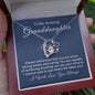My Amazing Granddaughter-"You Can Achieve Anything" Forever Love Necklace
