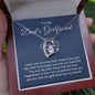 To My Dad's Girlfriend-"Thank You" Forever Love Necklace