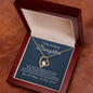 To My Daughter-"Always In My Heart" Forever Love Necklace