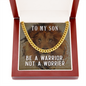 To My Son-"You Are A Warrior" Chain
