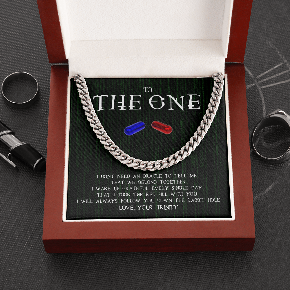 To The One-"I Will Follow You Always" Link Chain