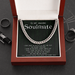 To My Amazing Soulmate-"We Belong Together" Link Chain