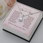 To My Beautiful One and Only-"My Vow to You" Eternal Necklace