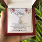To My Lovely Mum-"Unconditional Love" Eternal Necklace