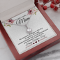 To My Lovely Mum-"Unconditional Love" Eternal Necklace