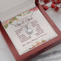 To My Beautiful One and Only-"Forever Love" Eternal Necklace