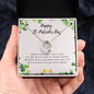 St. Patrick's Day-"Celebration and Joy" Lucky Necklace