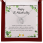 St. Patrick's Day-"Celebration and Joy" Lucky Necklace