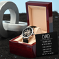 "Dad, You Have Loved Me" Openwork Watch