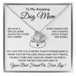 To My Dog Mom-"Special Bond" Love Knot Necklace