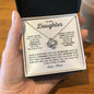 To My Daughter, From Mum-"Beautiful Chapters" Love Knot Necklace