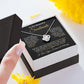 To My Soulmate-"I Found My Home" Love Knot Necklace