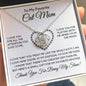 To My Cat Mom-"Love Your Attention" Love Knot Necklace