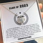 Class of 2023-"Always Remember" Love Knot Necklace