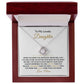 To My Daughter, From Mom-"You Are Never Alone" Love Knot Necklace