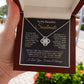 To My Soulmate-"I Found My Home" Love Knot Necklace
