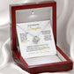 To My Daughter-"Beautiful Chapters" Love Knot Necklace