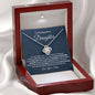 To My Daughter, From Mom-"Always Remember" Love Knot Necklace