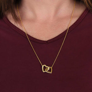 To My Amazing Great Grandma-"You Are Incredible" Hearts Necklace