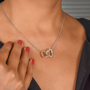 To My Amazing Great Grandma-"You Are Incredible" Hearts Necklace
