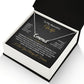 To My Wife-"My One Wish" Personalized Name Necklace