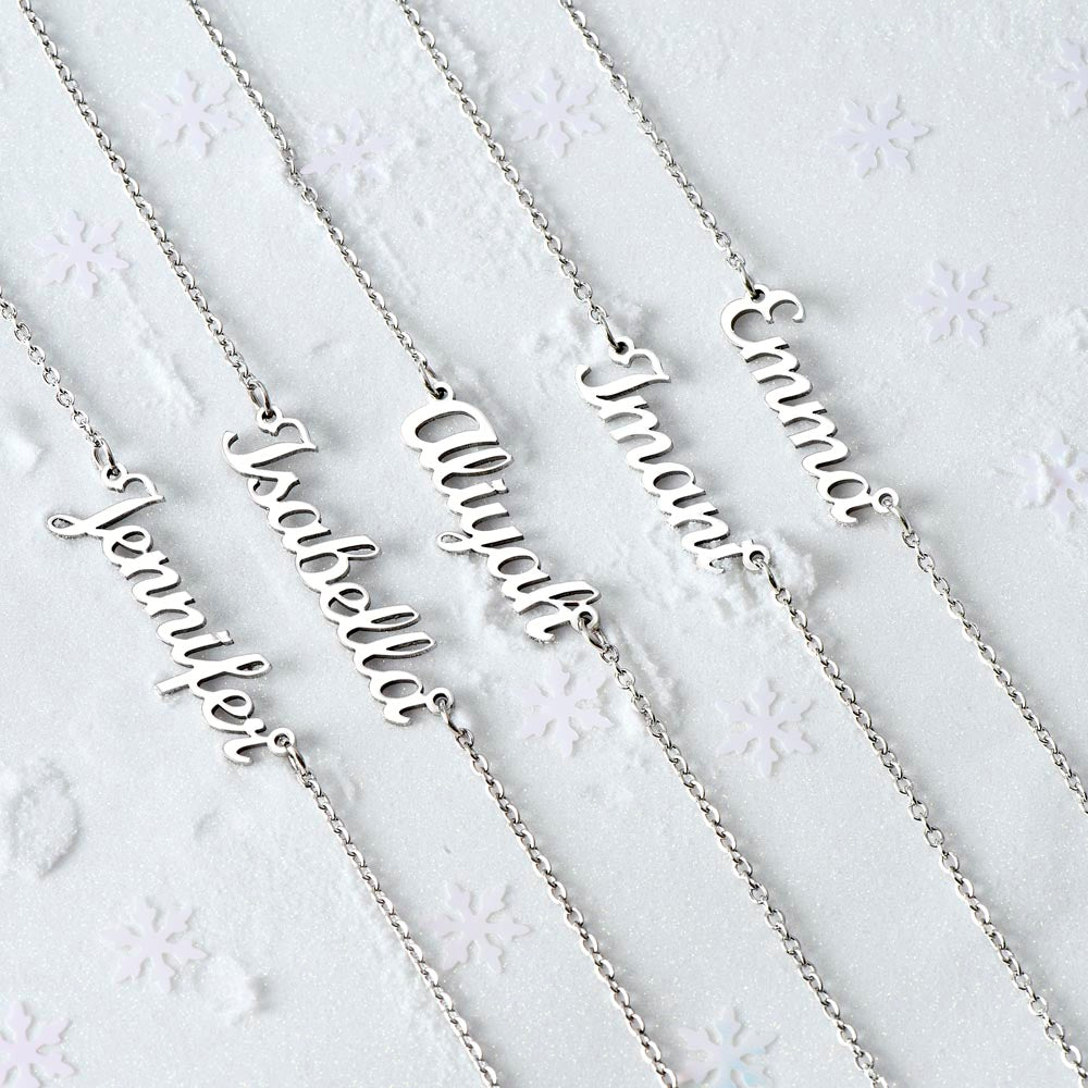 Customize my name necklace online