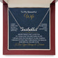 To My Wife-"You Are Special" Personalized Name Necklace