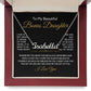 To My Bonus Daughter-"I Believe In You" Personalized Name Necklace