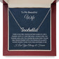 To My Wife-"Moments With You" Personalized Name Necklace