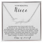 To My Niece-"Class of 2023" Signature Name Necklace