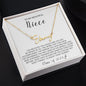 To My Niece-"Class of 2023" Signature Name Necklace