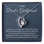 To My Dad's Girlfriend-"Thank You" Forever Love Necklace