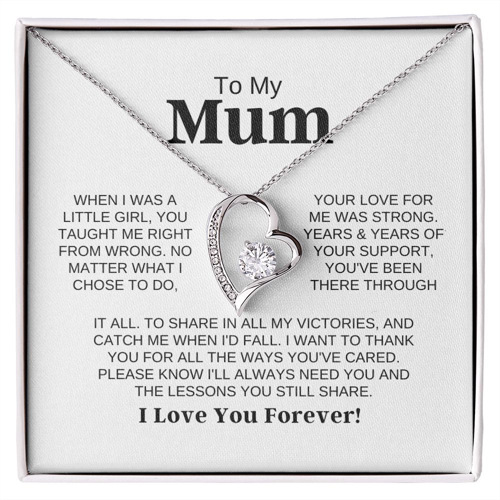 To An Amazing Mum to Be-"Buckle Up" Forever Love Necklace