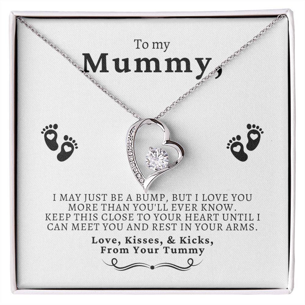 To My Mummy-"I Love You" Forever Love Necklace