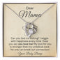 Dear Mama-"I Love Our Connection" Forever Love Necklace