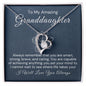 My Amazing Granddaughter-"You Can Achieve Anything" Forever Love Necklace