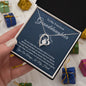 To My Precious Granddaughter-"Our Growing Bond" Forever Necklace