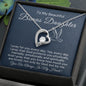 To My Bonus Daughter-"My Prayer For You" Forever Love Necklace