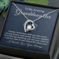 My Amazing Granddaughter-"You Can Achieve Anything" Forever Love Necklace