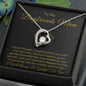 To My Boyfriend's Mom-"Grateful for You" Forever Necklace