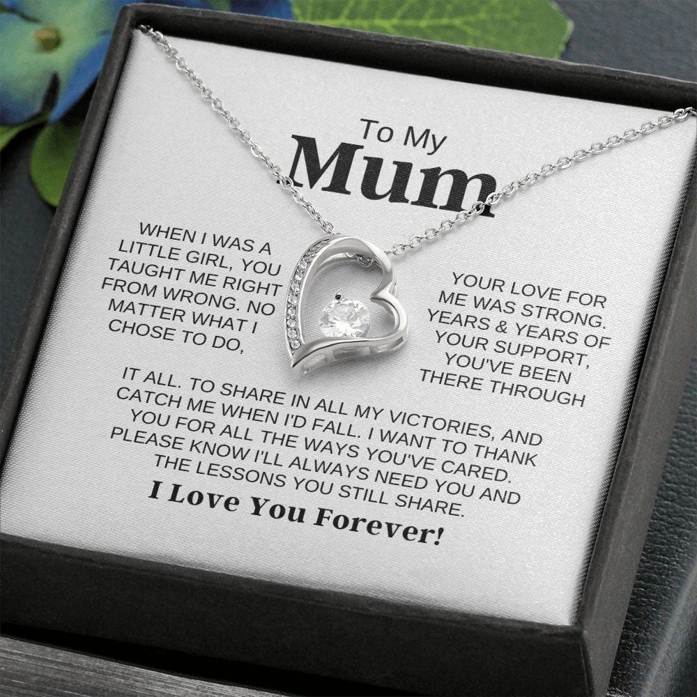To An Amazing Mum to Be-"Buckle Up" Forever Love Necklace