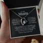 To My Mum-"Your Love" Forever Love Necklace