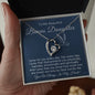 To My Bonus Daughter-"My Prayer For You" Forever Love Necklace