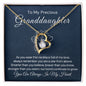 To My Precious Granddaughter-"Our Growing Bond" Forever Necklace