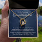 To My Precious Granddaughter-"Our Growing Bond" Forever Necklace