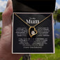 To My Mum-"Your Love" Forever Love Necklace